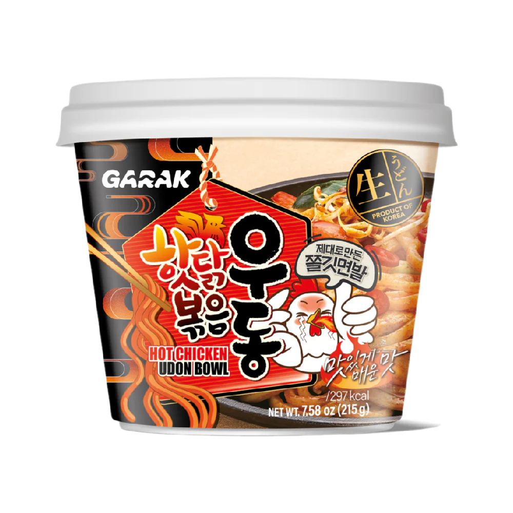 GARAK Hot Chicken Udon Bowl 215g (Case 12)